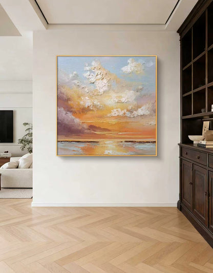 Seaglow Abstract Oil Painting