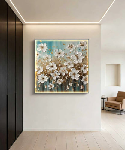 Morning Blossoms Oil Painting