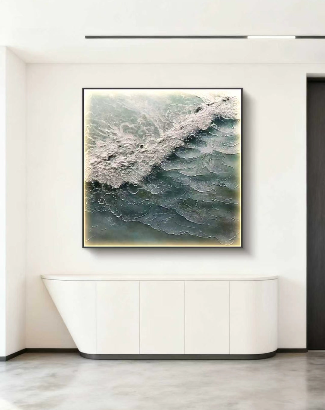 Wavewaa Abstract Oil Painting