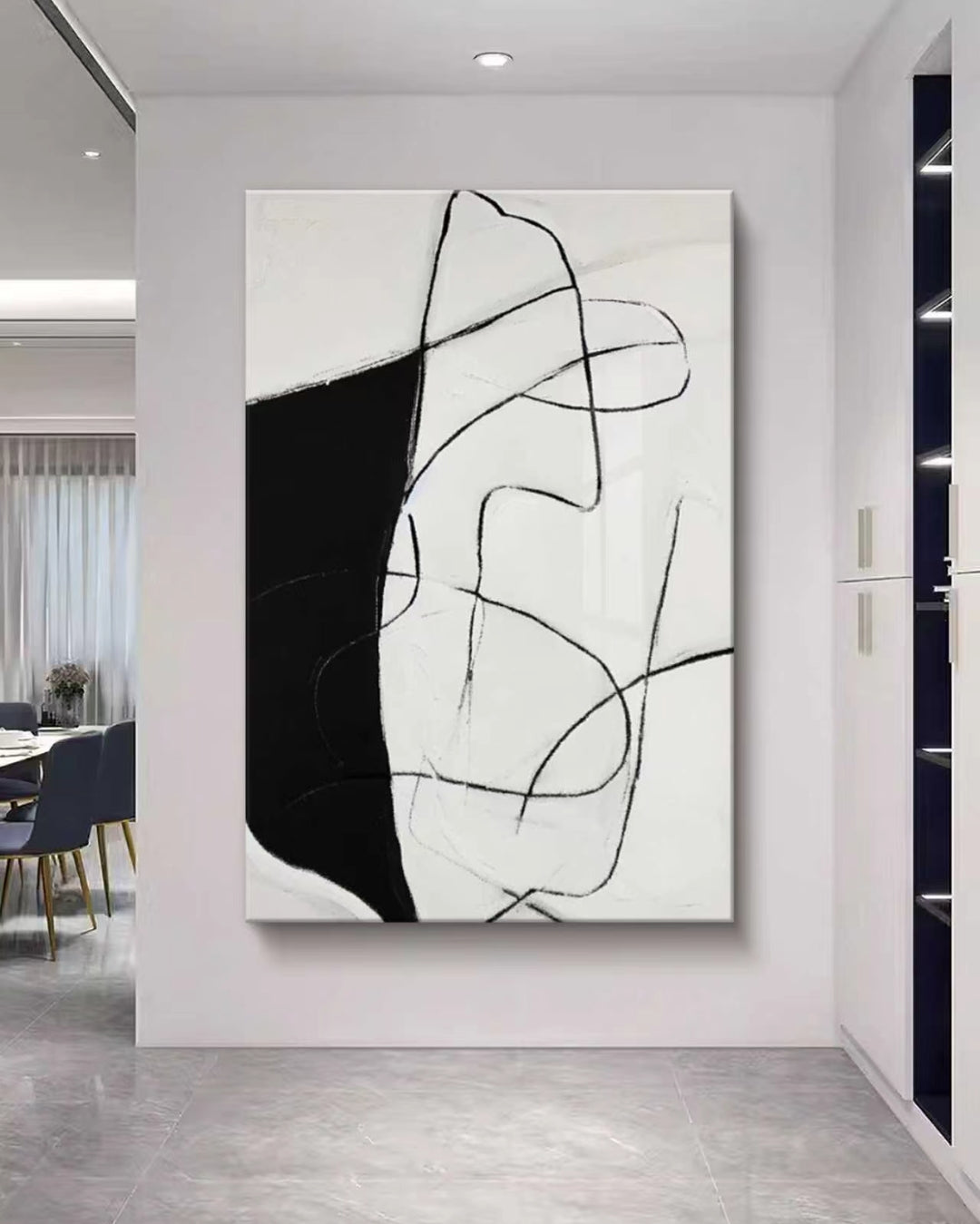 Nata Abstract Oil Painting