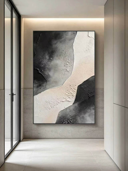 Space Between Thoughts Abstract Oil Painting
