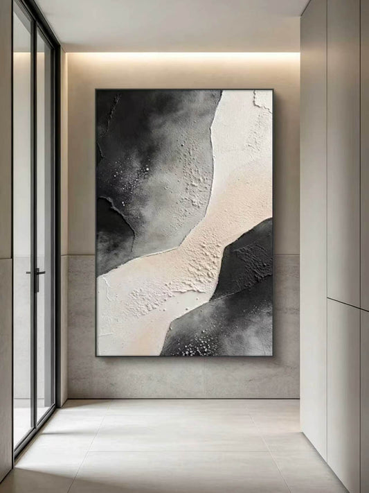 Space Between Thoughts Abstract Oil Painting