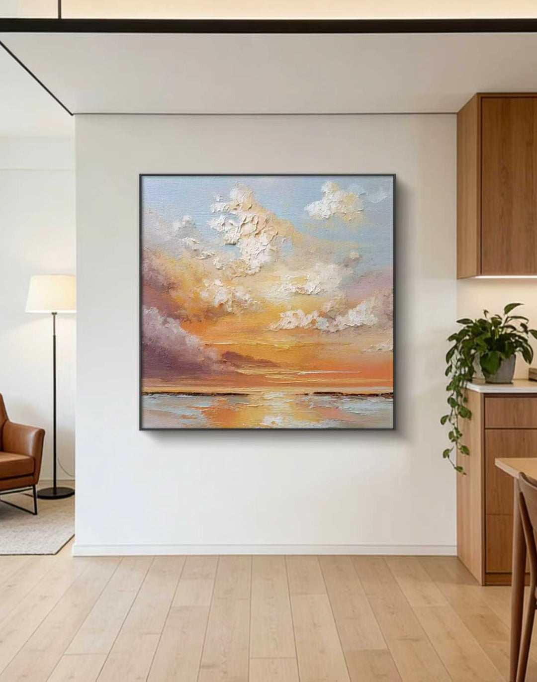 Seaglow Abstract Oil Painting