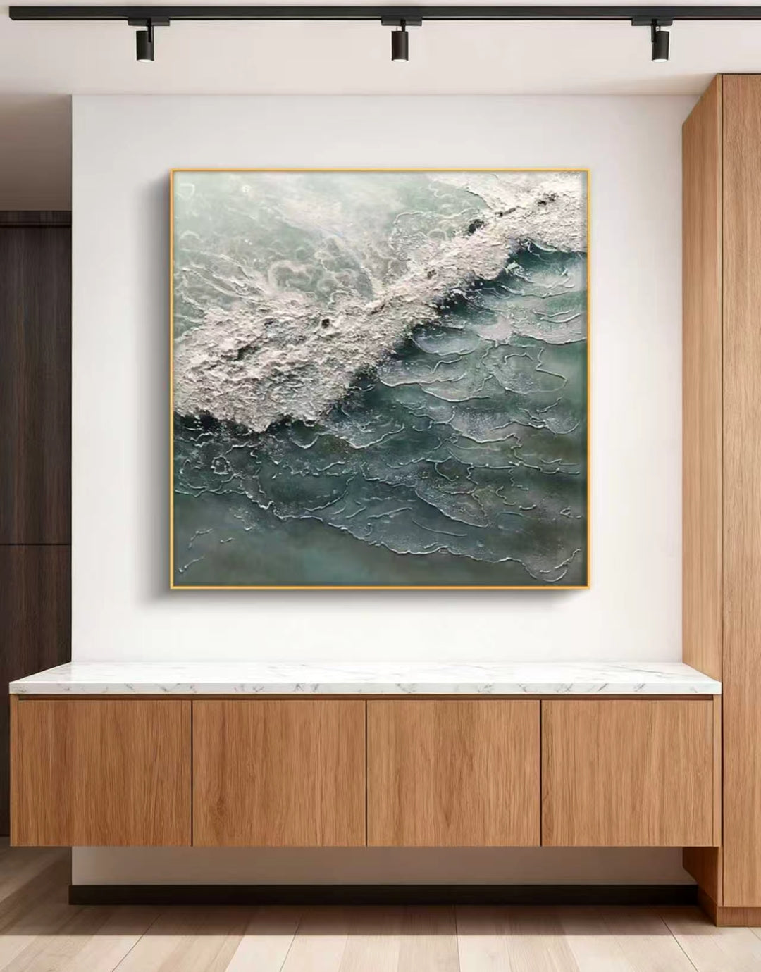 Wavewaa Abstract Oil Painting