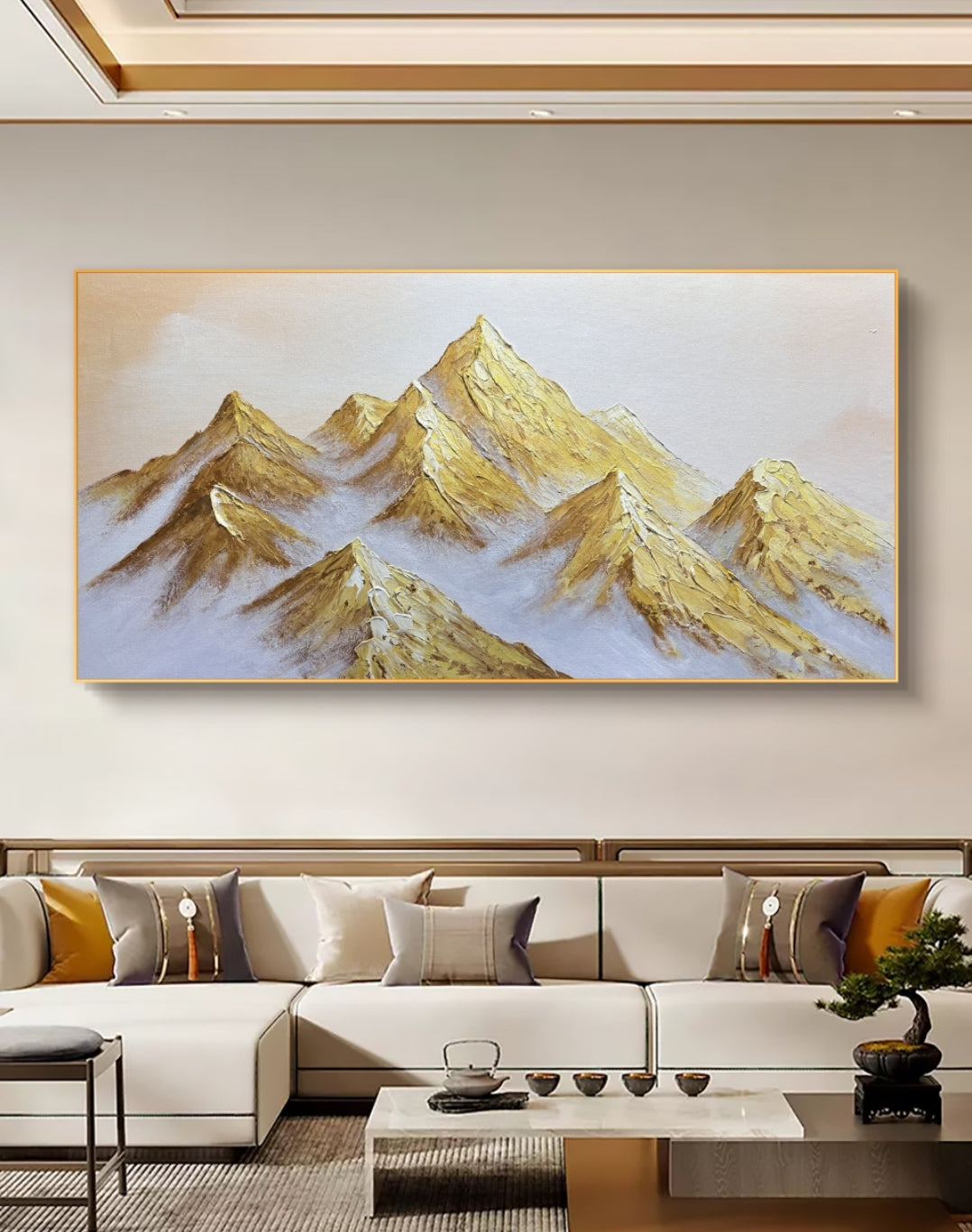 Onlookers Art | Oil Painting | Gold Mountain Oil Painting