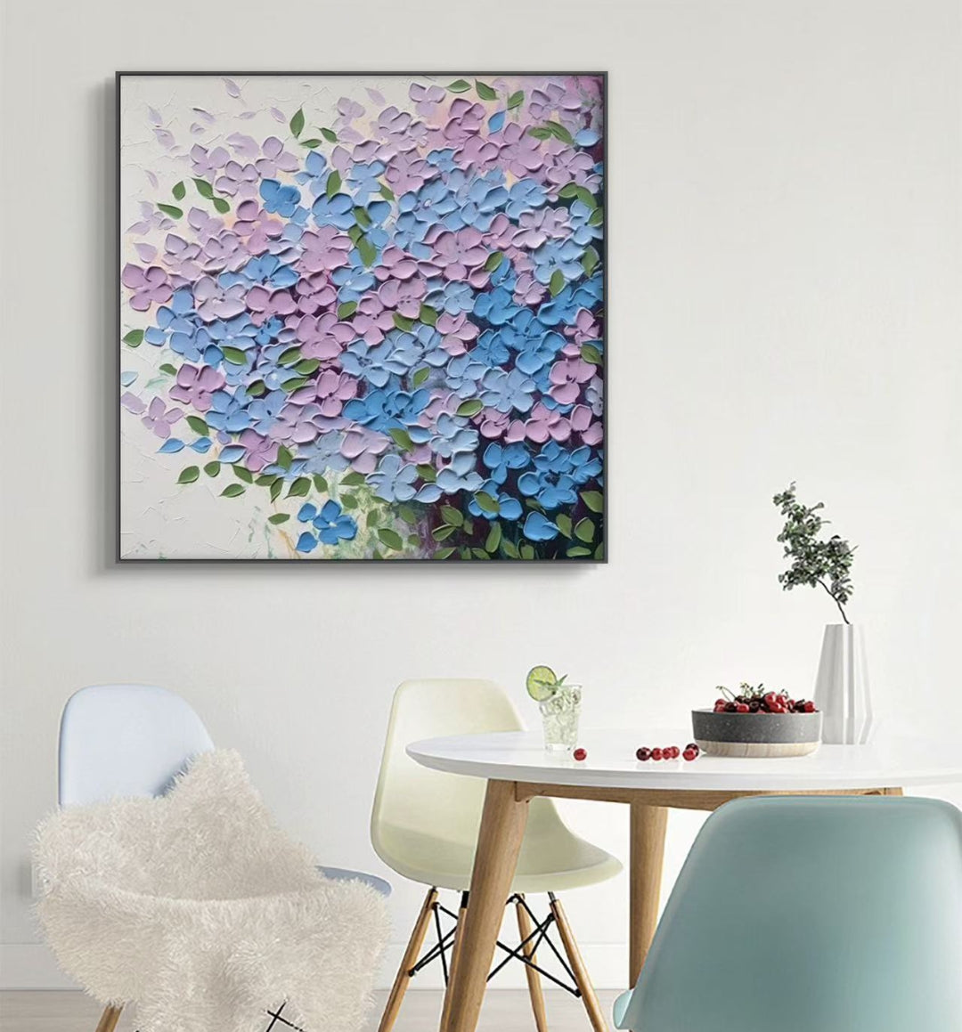 Petal Bloom Oil Painting