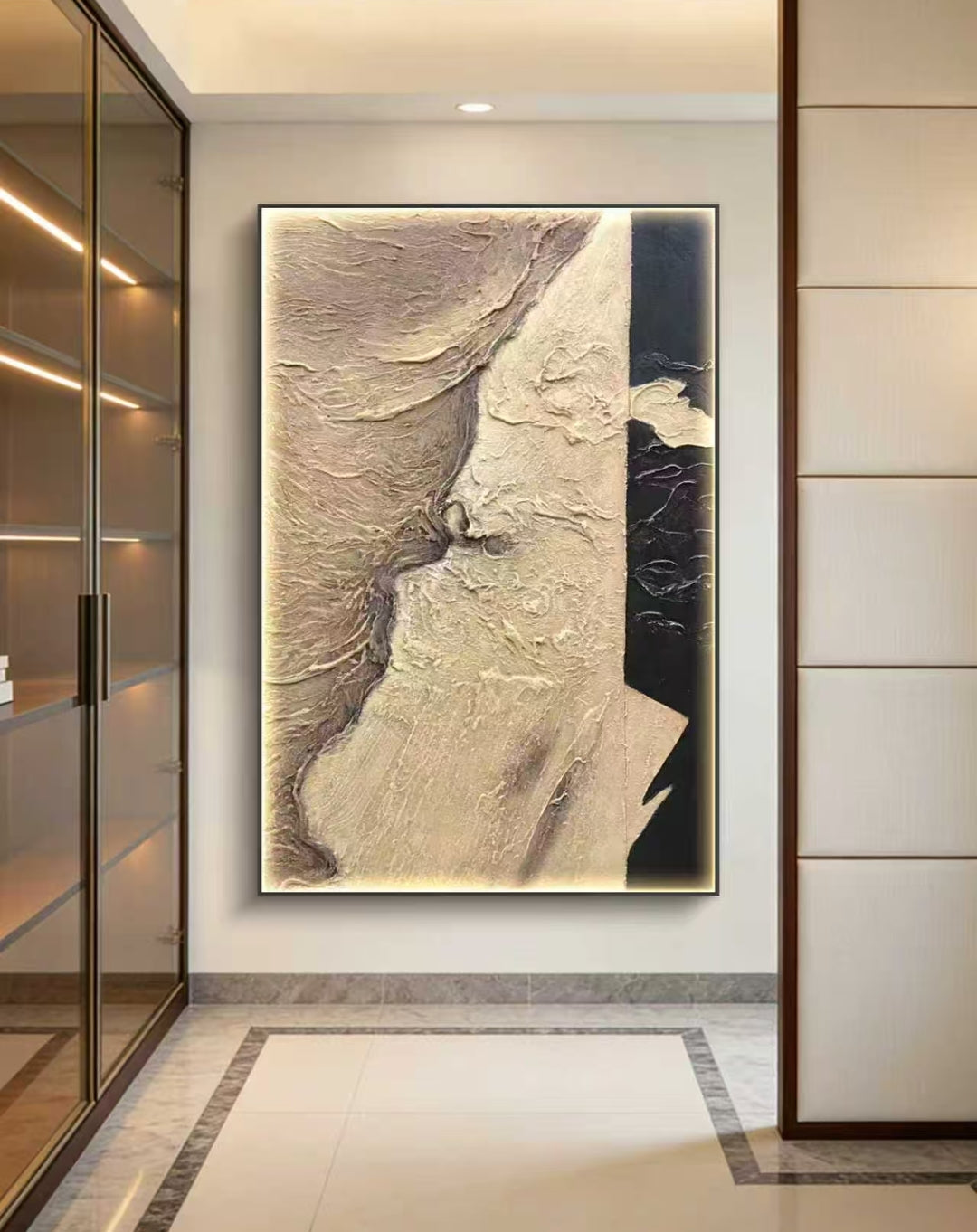 Fiva Abstract Oil Painting