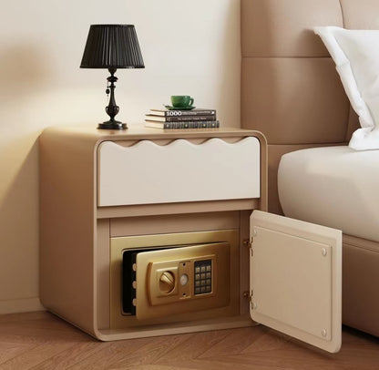 Safe Bedside Table
