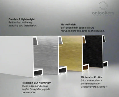 Clarity Abstract Oil Painting + Clock