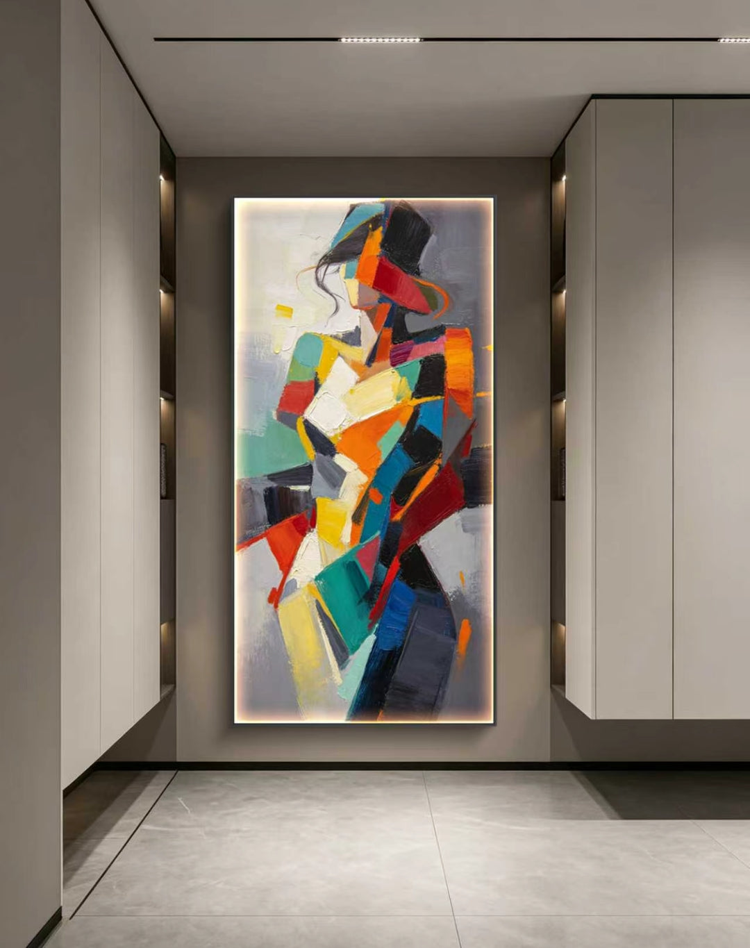Elegance Beauty Oil Painting