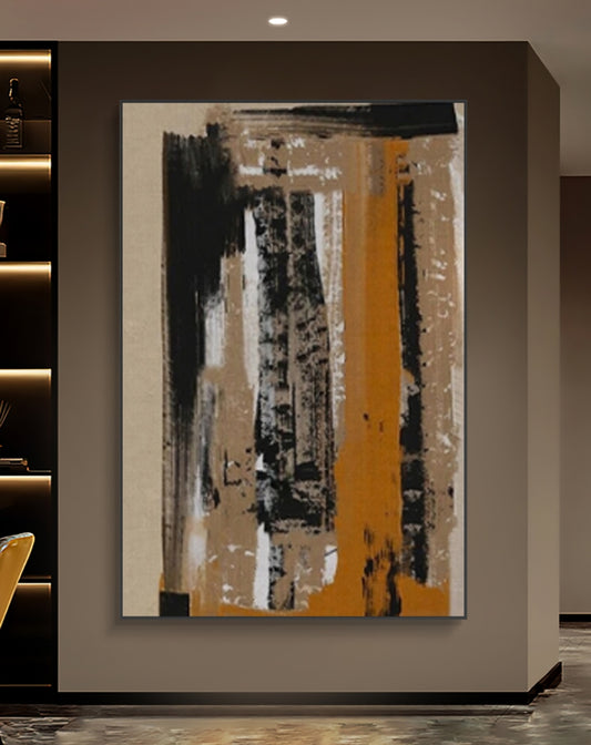 OrangerO Abstract Oil Painting