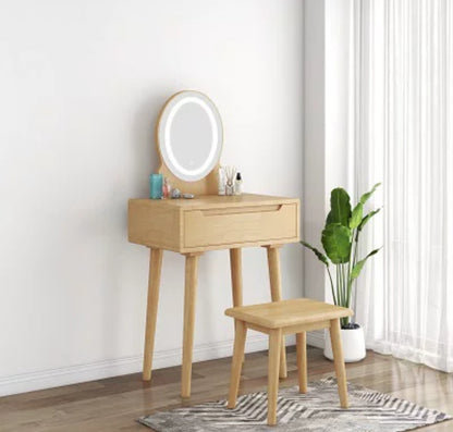 ShazX Solid wood Dressing Table Set