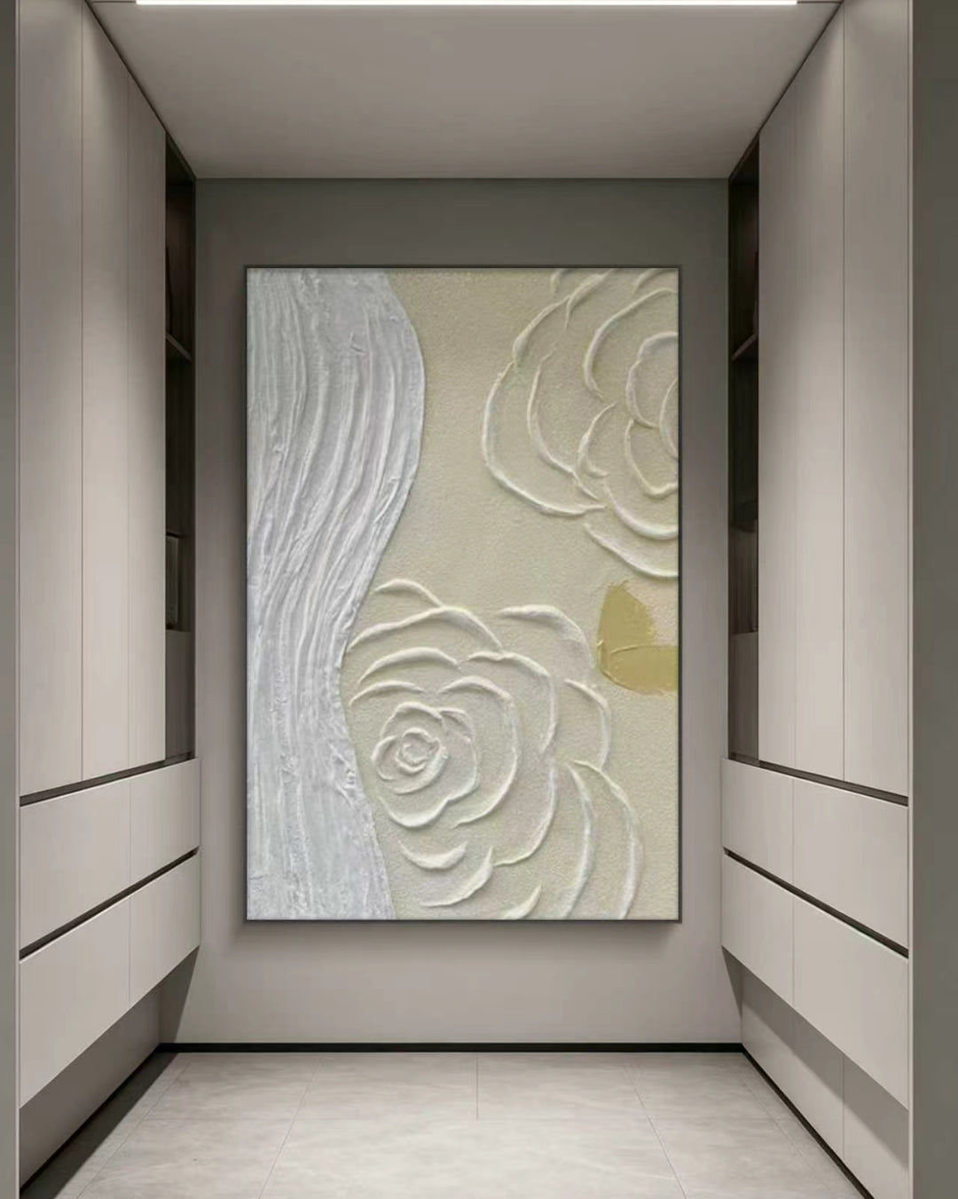 Rose Wavy Oil Painting
