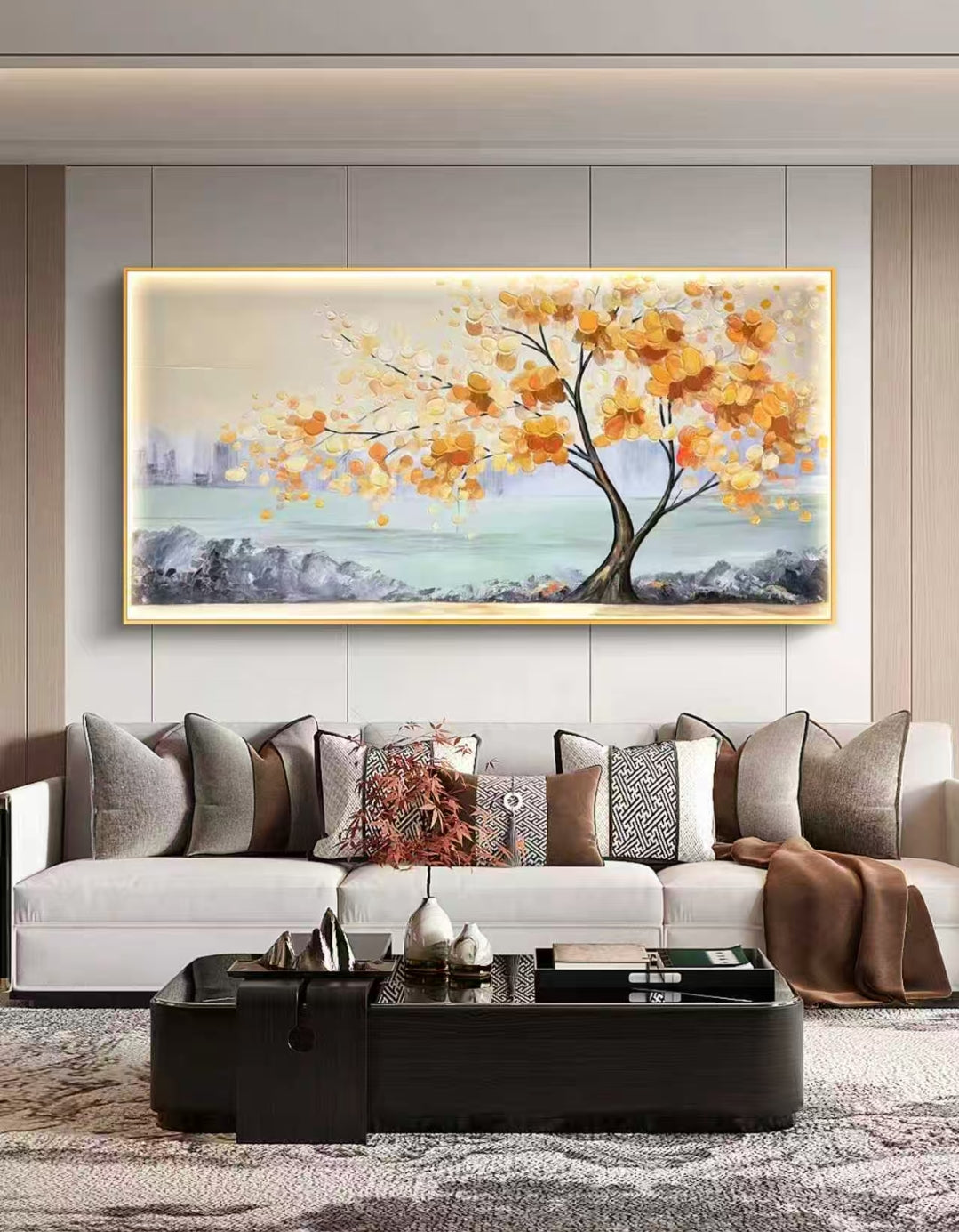 Harmony Tree Oil Painting