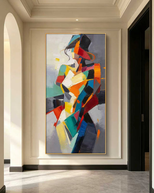 Elegance Beauty Oil Painting