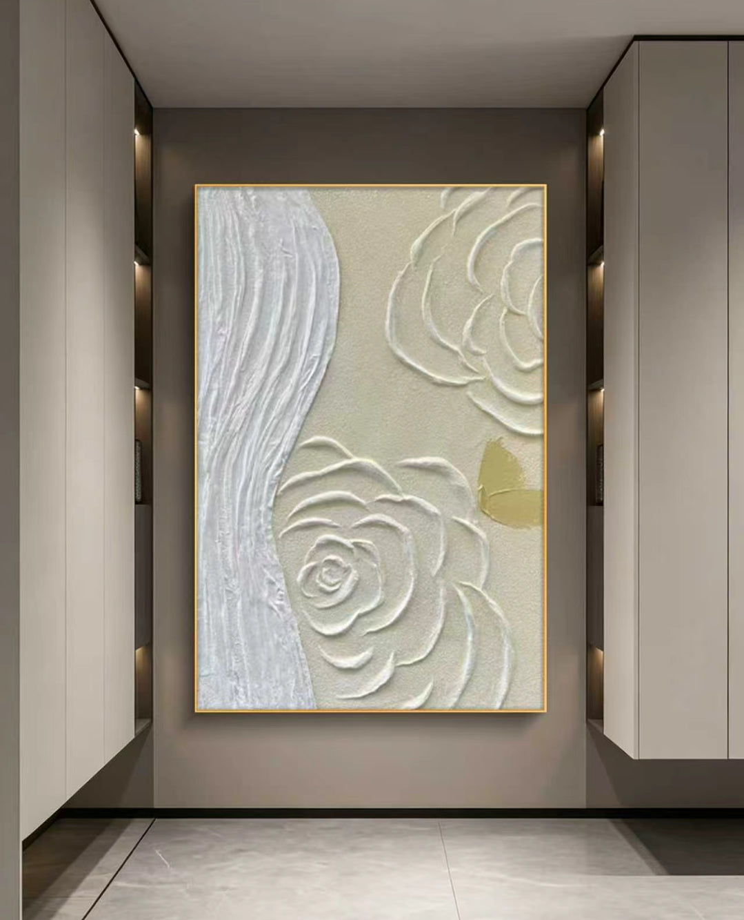 Rose Wavy Oil Painting