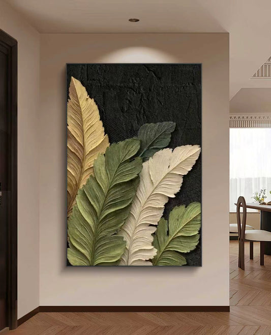 Eternal Leaves Oil Painting
