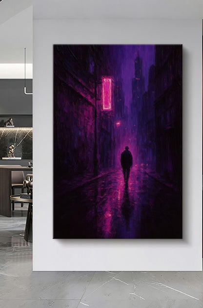 LoneAlley Contemporary Art Oil Painting