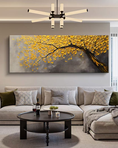 Shimmer Tree Oil Painting