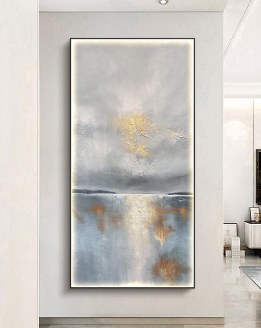 Lustre & Light Abstract Oil Painting