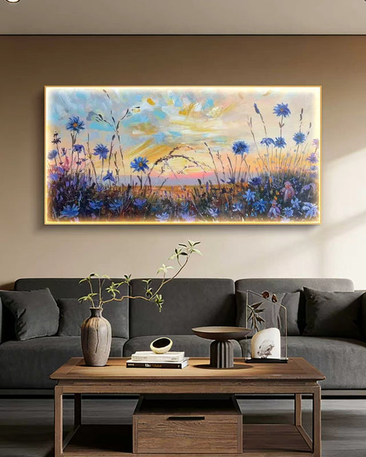 Sunlit Wilds Oil Painting