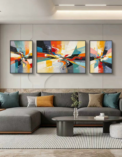 Colorstream Abstract Oil Painting