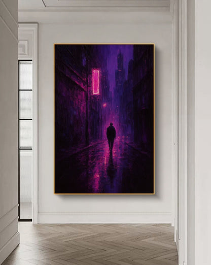 LoneAlley Contemporary Art Oil Painting