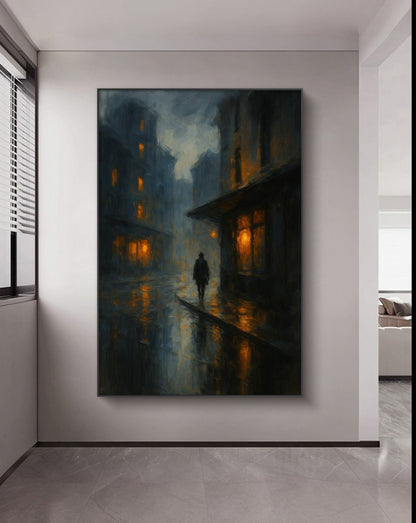 DawnWalk Contemporary Art Oil Painting