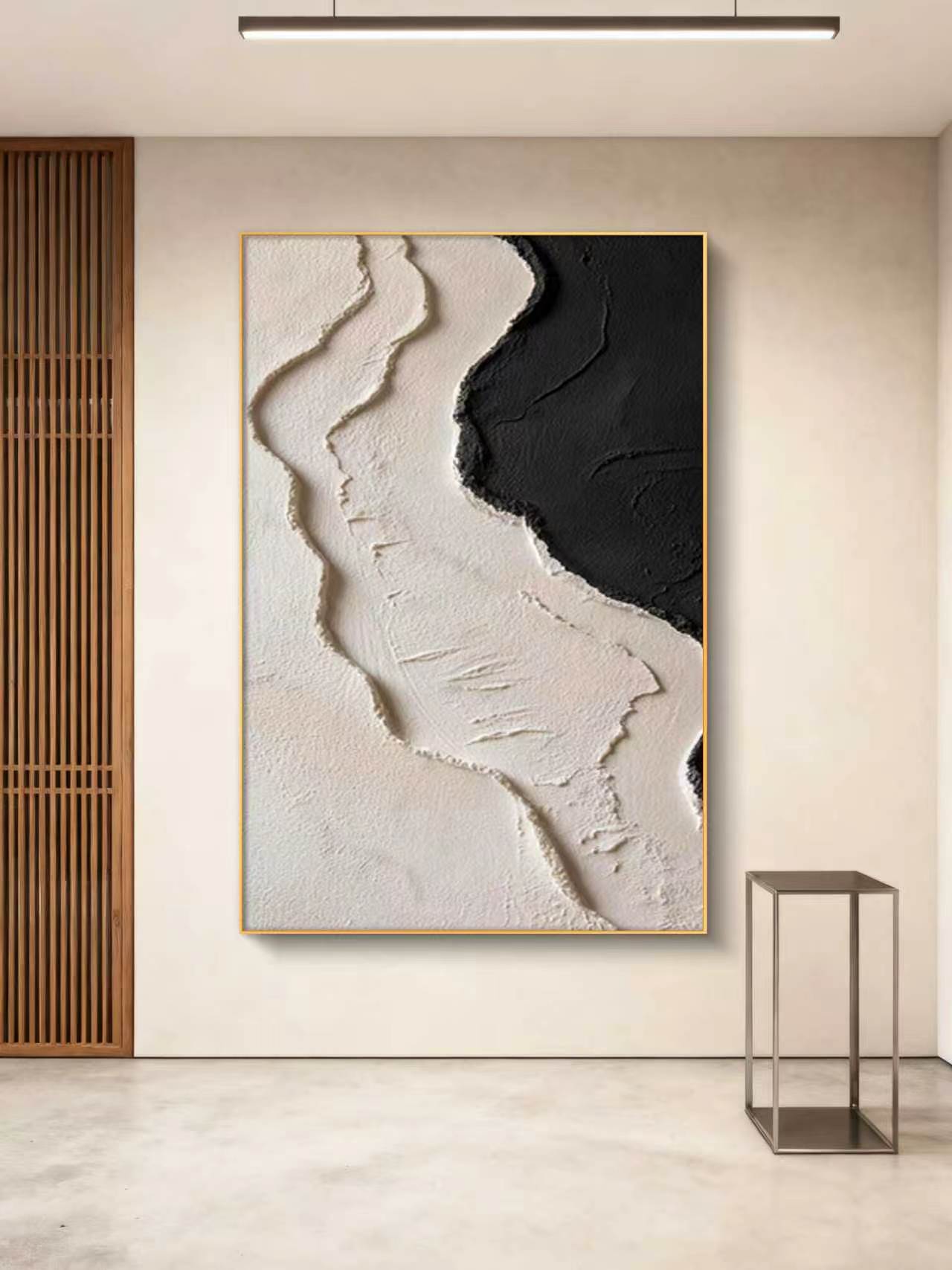 Shoreline Dream Abstract Oil Painting