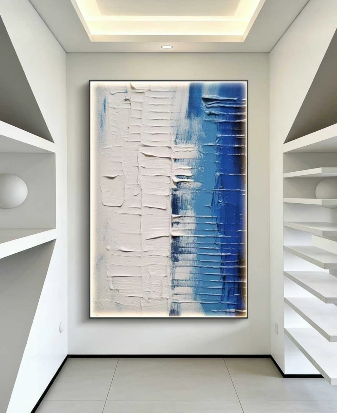 Driftline Abstract Oil Painting