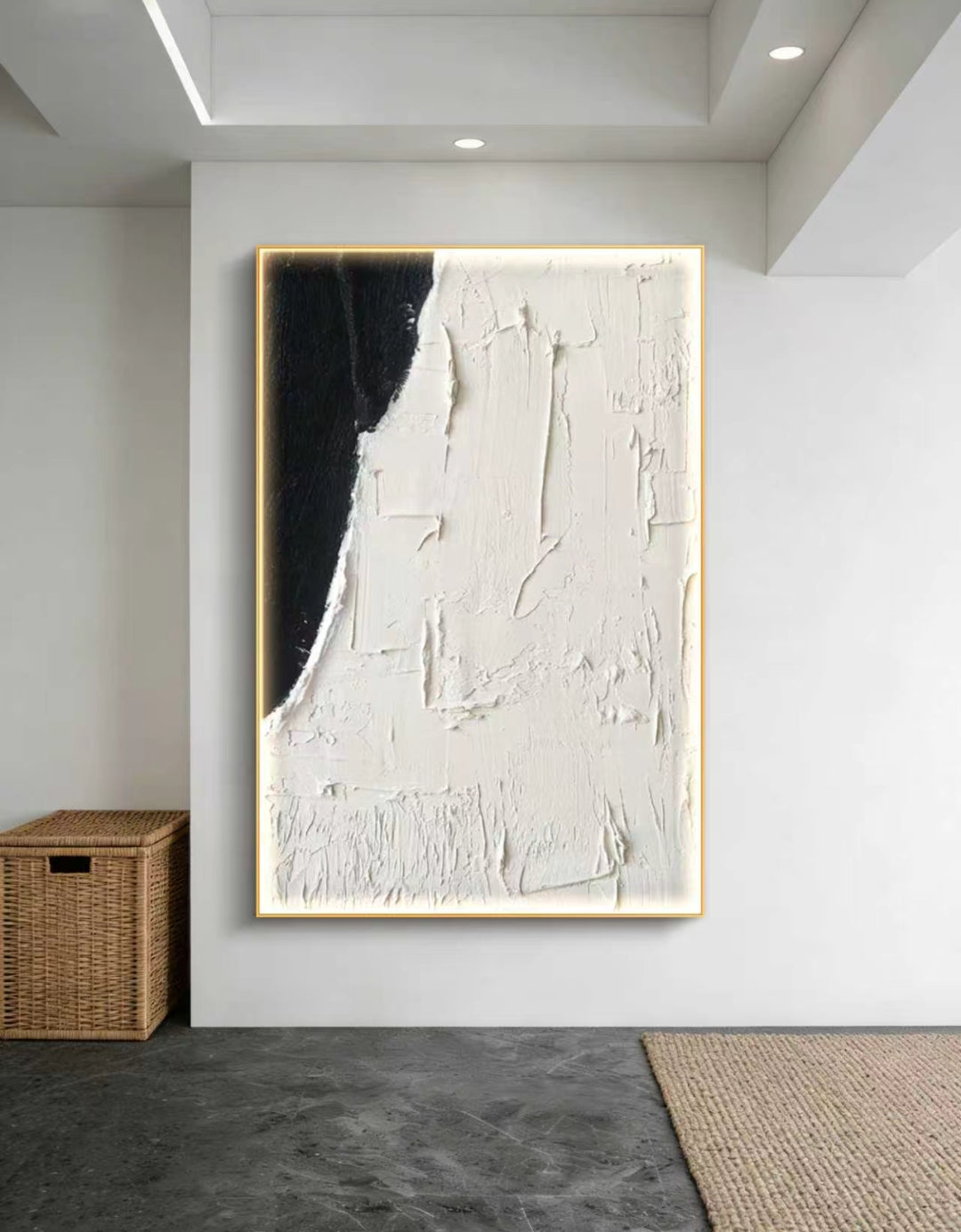 Boba Abstract Oil Painting