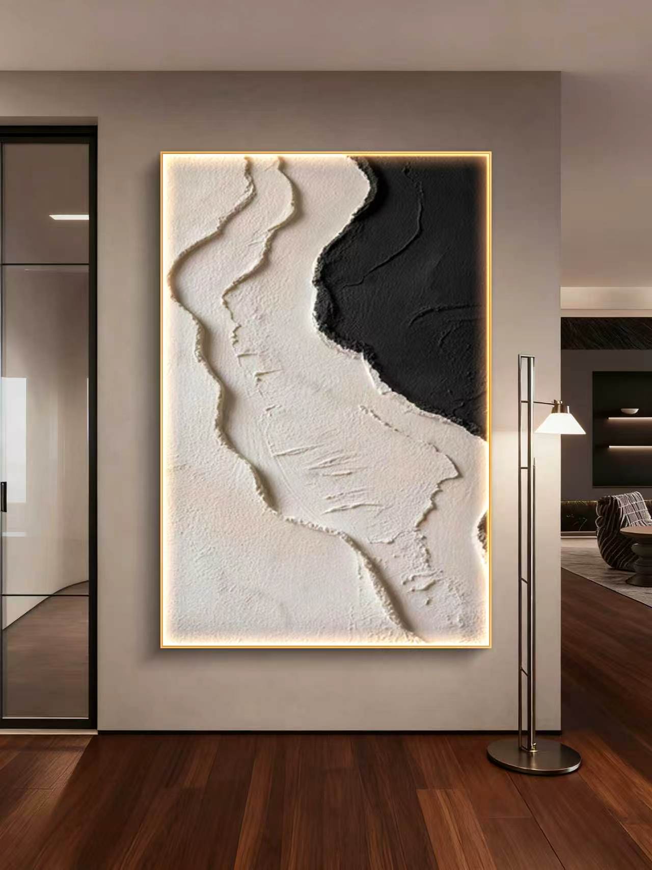 Shoreline Dream Abstract Oil Painting