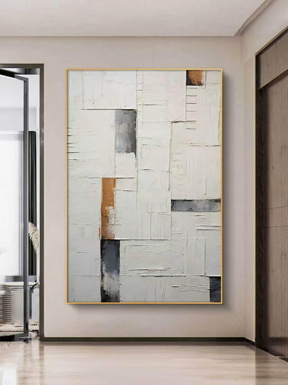 Asymmetric Harmony Abstract Oil Painting