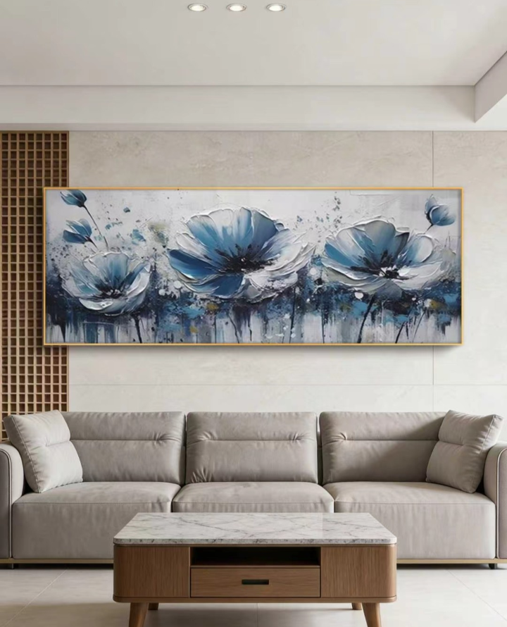 Frost and Flora Oil Painting