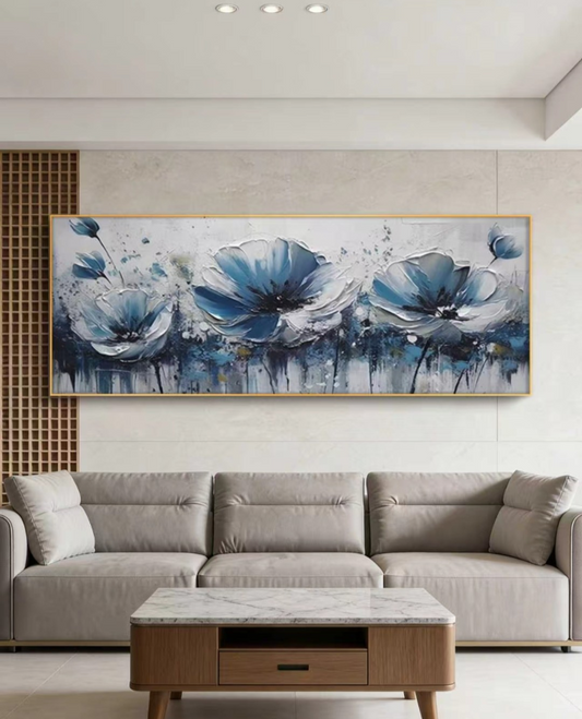Frost and Flora Oil Painting