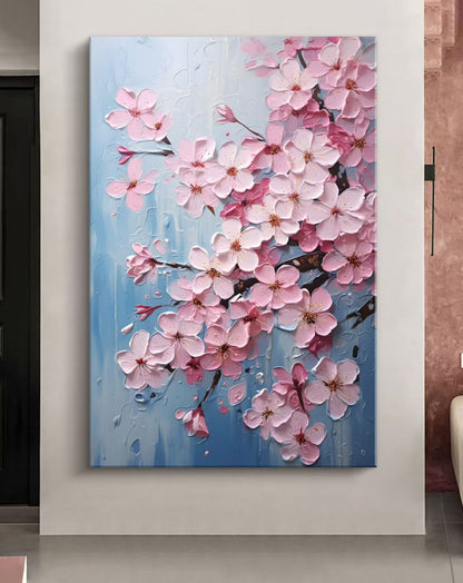 Onlookers Art | FLORAL GRACE OIL PAINTING 70 X 100CM BLACK