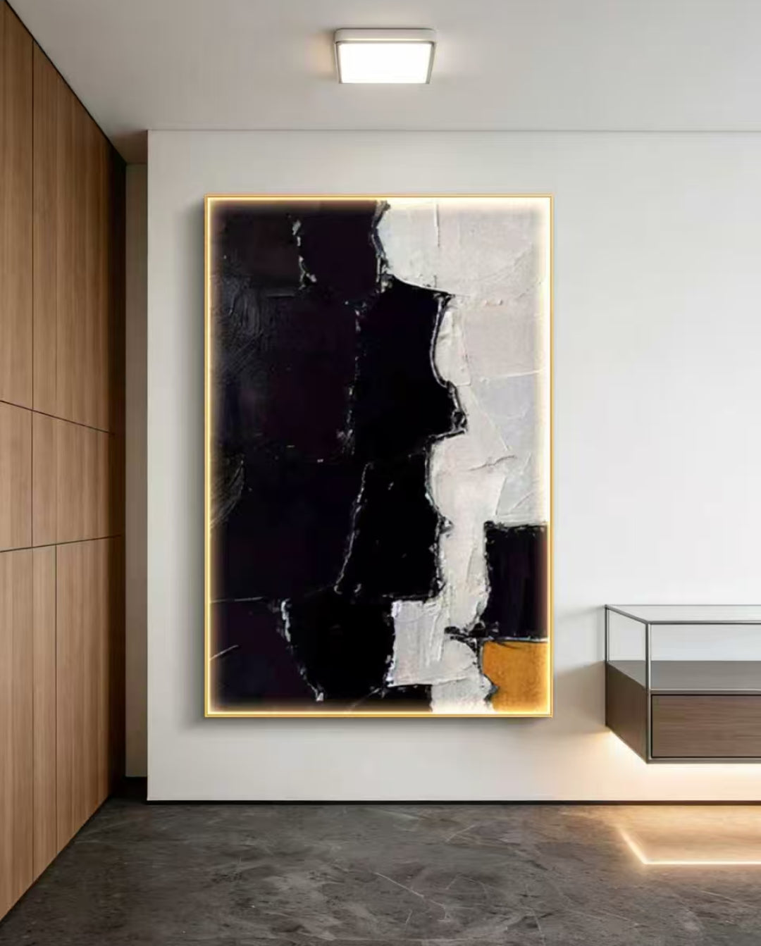 Bgrid Abstract Oil Painting