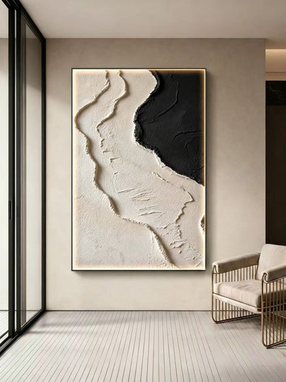 Shoreline Dream Abstract Oil Painting
