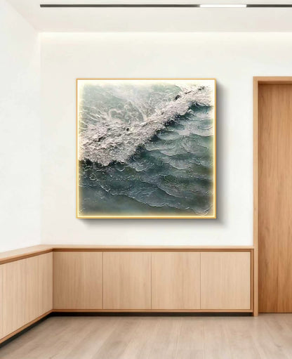 Wavewaa Abstract Oil Painting