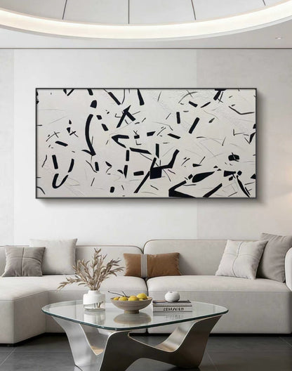 Noire Abstract Oil Painting