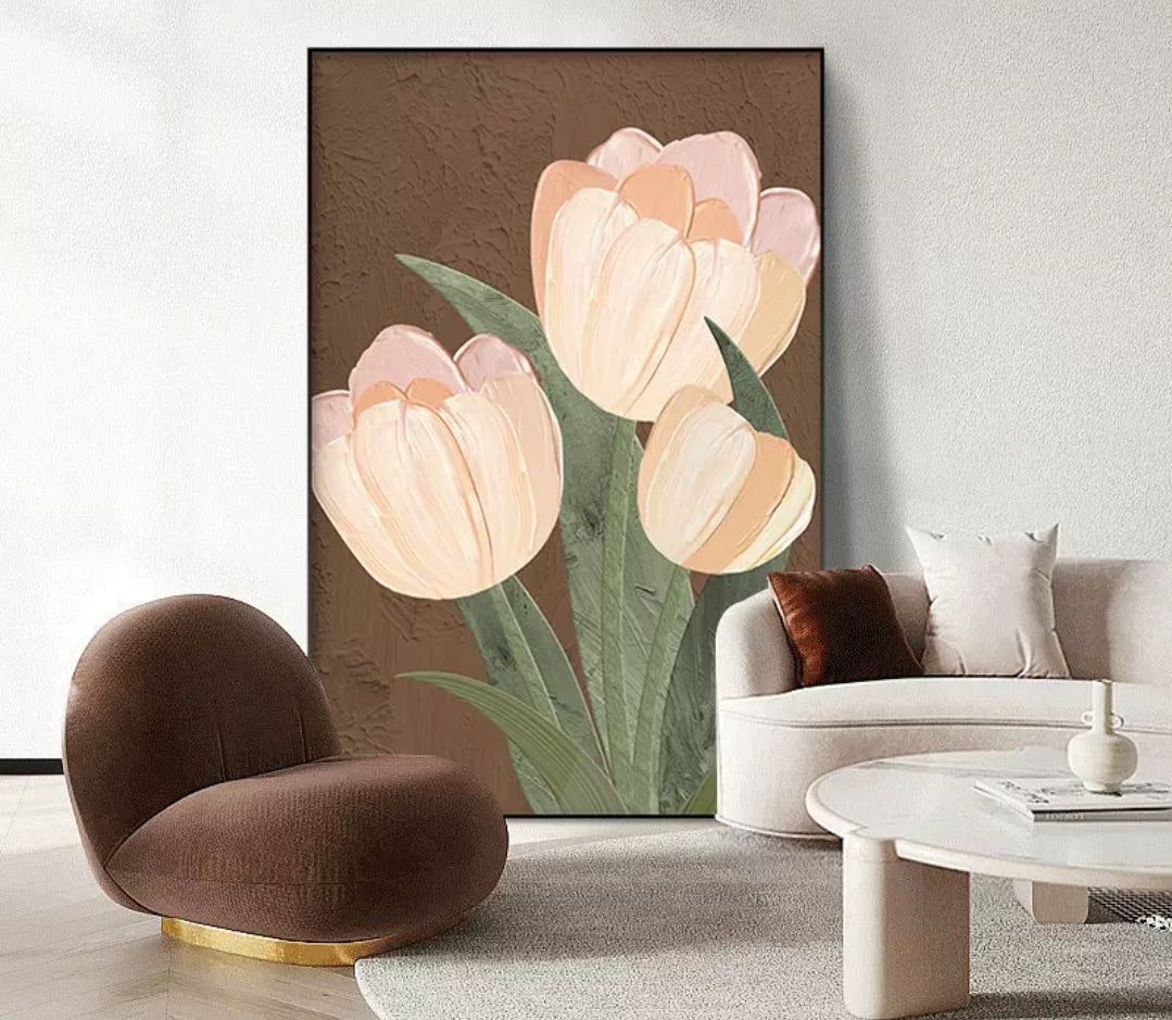 Tulip Art Painting