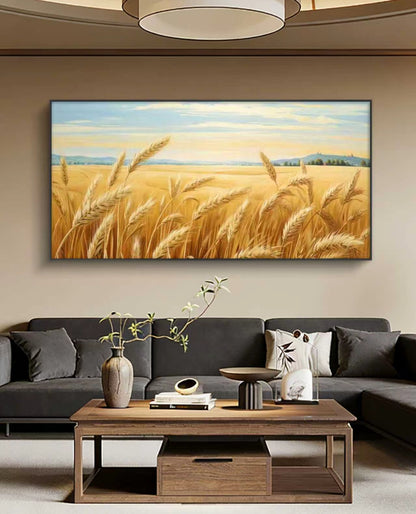 Sunlit Harvest of Prosperity Oil Painting