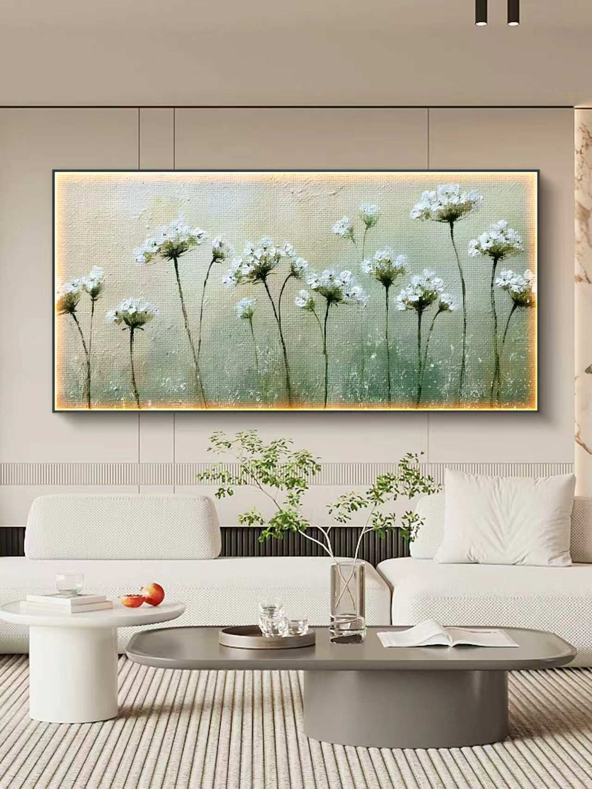Dawning Meadow Oil Painting