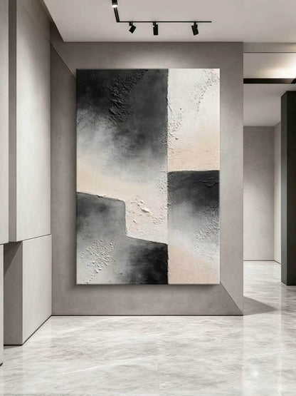 Visual Steps Abstract Oil Painting