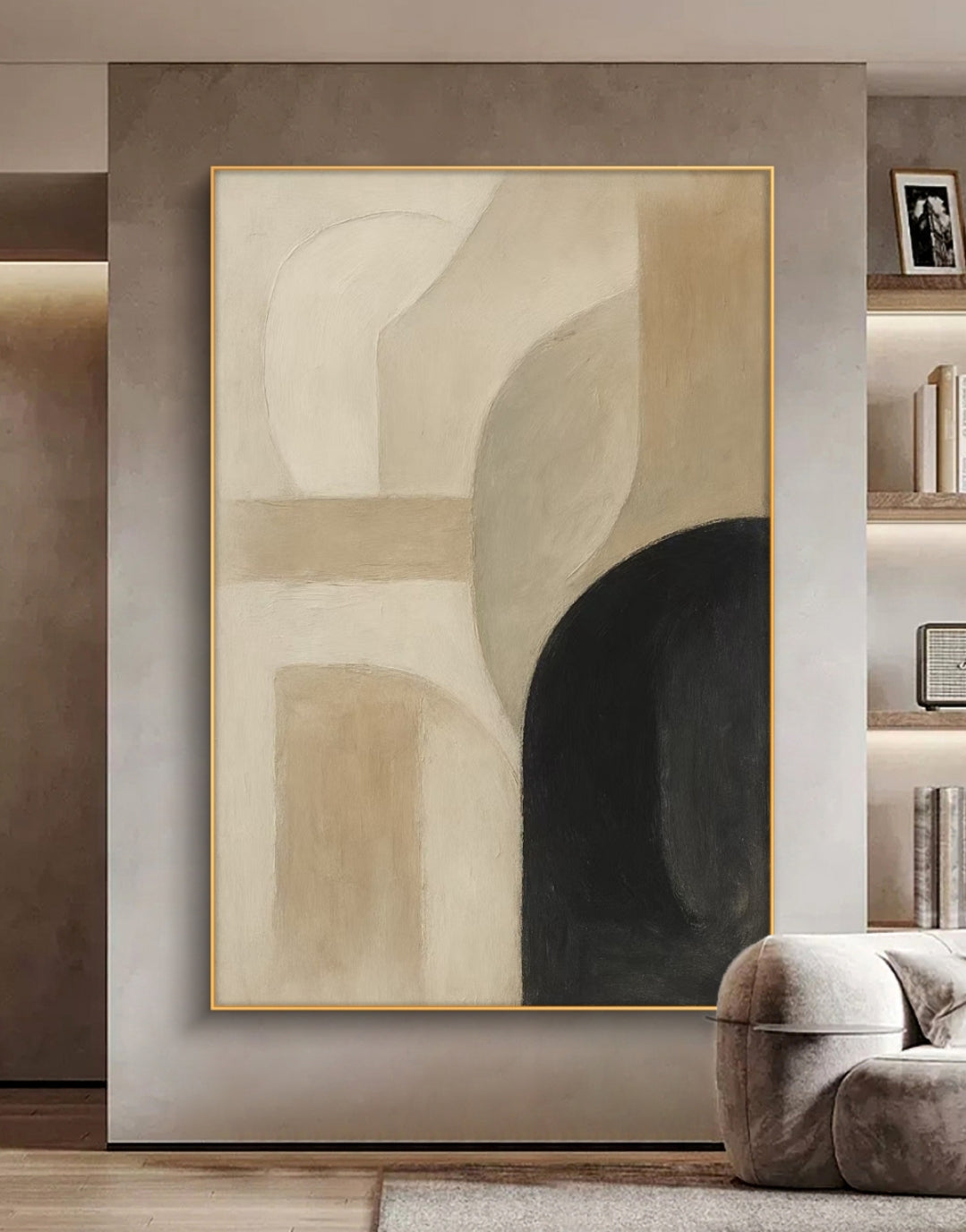 Onlookers Art | Oil Painting | KosaV Abstract Oil Painting