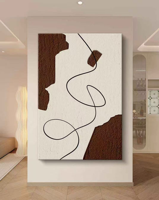 Milkwood Abstract Oil Painting