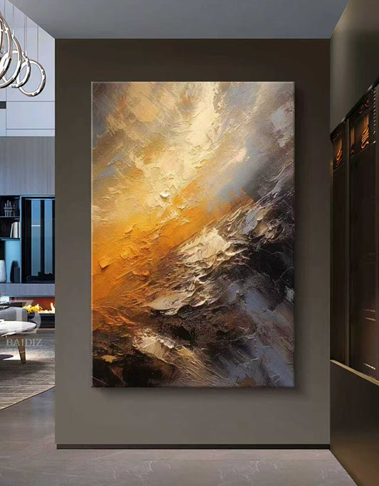 Cena Abstract Oil Painting