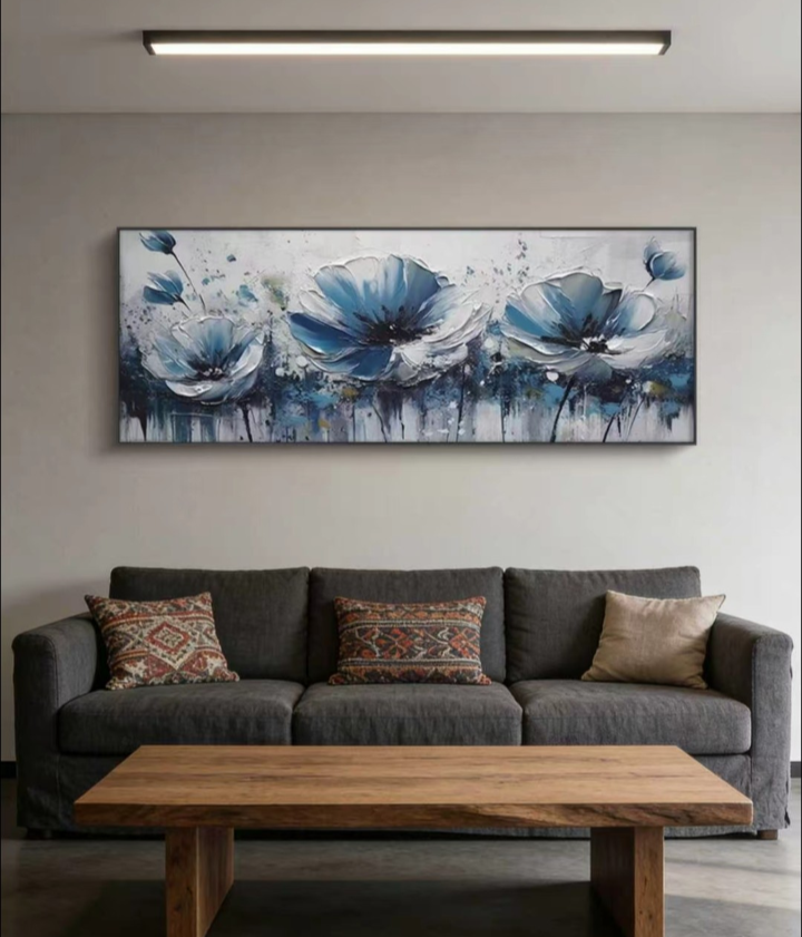 Frost and Flora Oil Painting