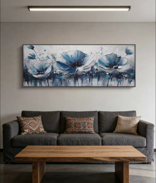 Frost and Flora Oil Painting