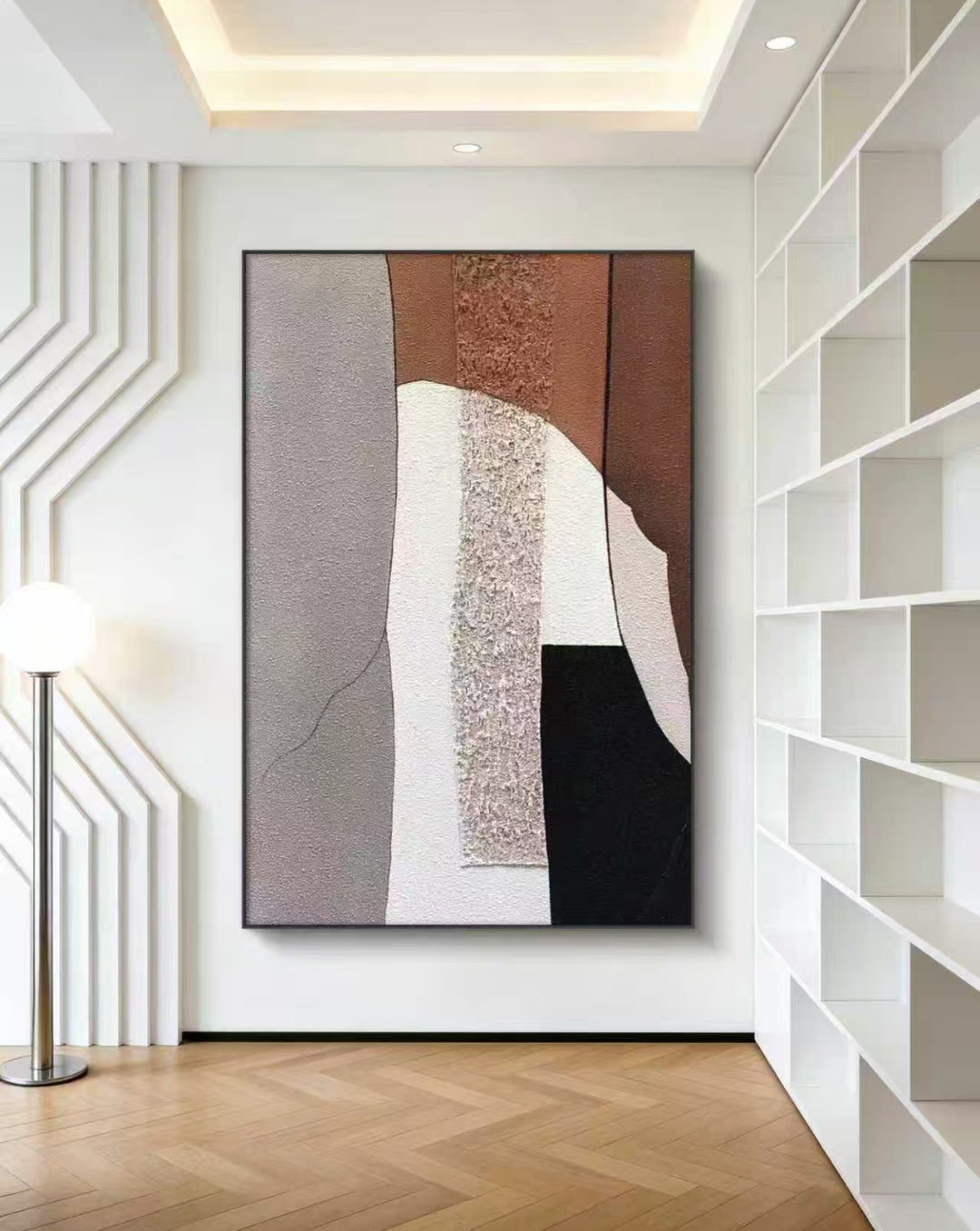 Touring Abstract Oil Painting